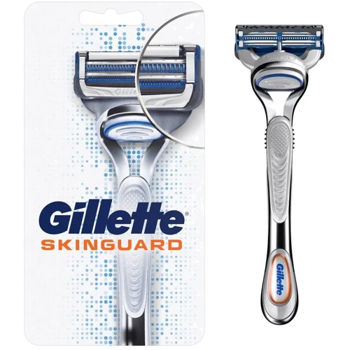 Gillette Skinguard Sensetive Станок для бритья с 1 сменной касетой: Вид Бритвенные станки