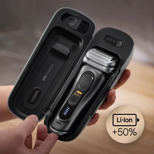 Электробритва Braun Series 9 Pro+ 9525s: Возможность влажного бритья есть