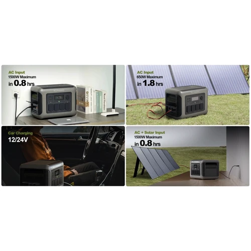 Зарядная станция Allpowers R1500 1152Wh 1800W LiFeP04 Grey фото 10