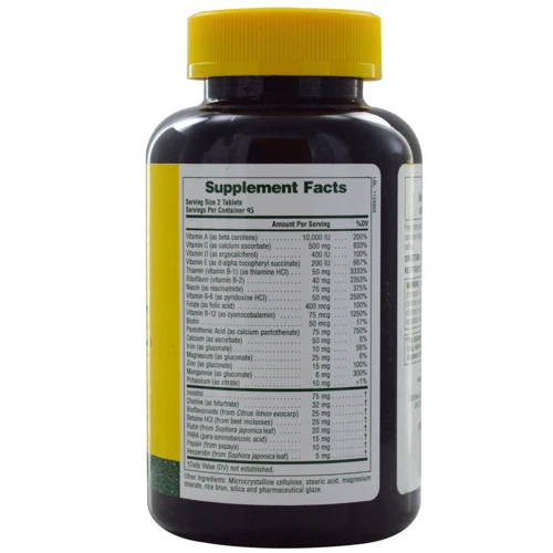 Natures Plus Nutri-Genic 90 tabs Мультивитамины для поддержания энергии: Тип Мультивитамины