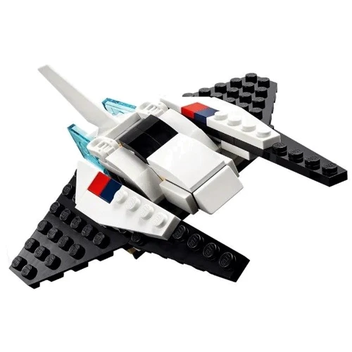 Конструктор LEGO Creator 3-in-1 Космический шаттл 144 деталей (31134): Количество деталей, шт. 144