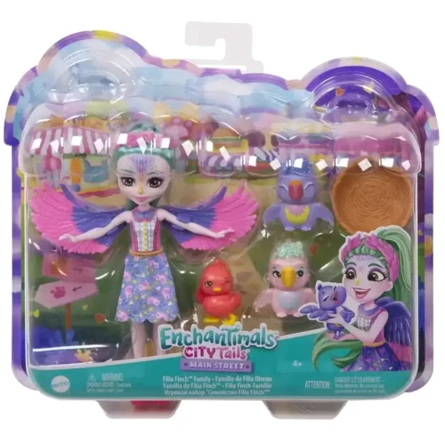 Игровой набор Enchantimals Семья Зяблика Филии (HKN15) фото 2