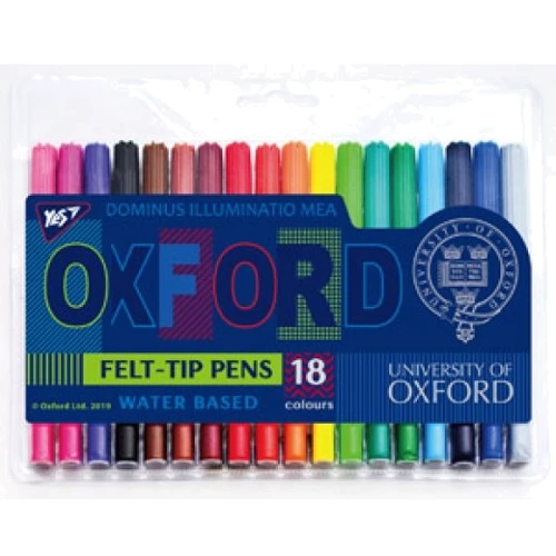 Фломастери 18 кол. Yes "Oxford" (650371)