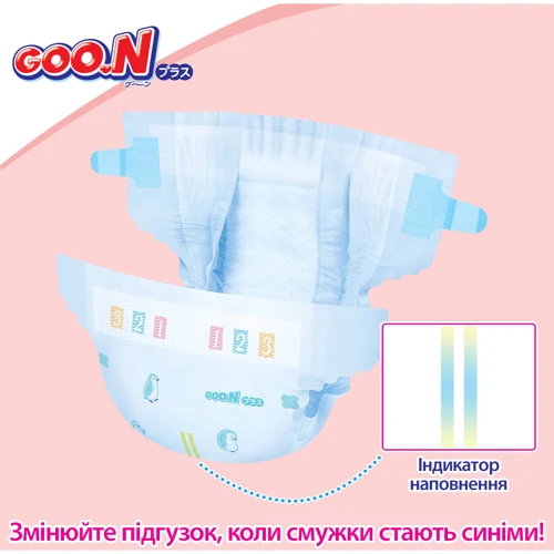 Підгузки для дітей Goo.N Plus 6-11 кг М 56 шт. (21000628) фото 7