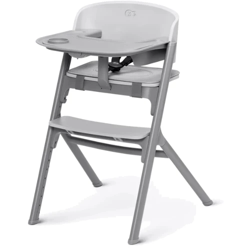 Стульчик для кормления с шезлонгом Kinderkraft Igee Calmee Cloudy Grey (KHIGCA00GRY0000)