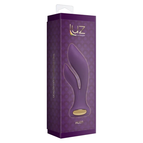 ToyJoy Lovelight Aura Double Stimulator вибратор для двойной стимуляции, 14.5x6.5 см, пурпурный