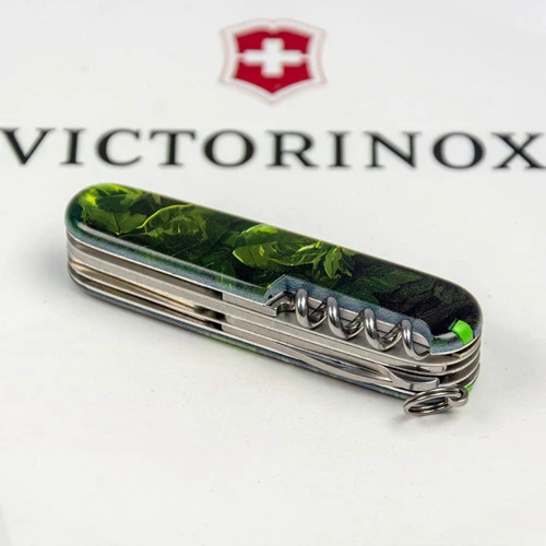 Мультитул Victorinox HUNTSMAN ZODIAC Зеленый деревянный дракон 1.3713.3.Z3240p (Vx13713.3_Z3240p) фото 9