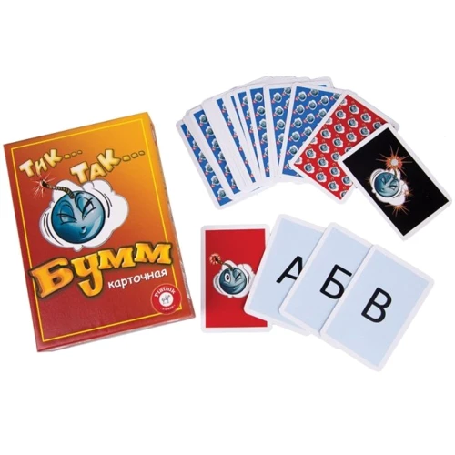 Настільна гра Тік Так Бумм картковий (Tick Tack Bumm: Card Game): Вік від 8-ми років
