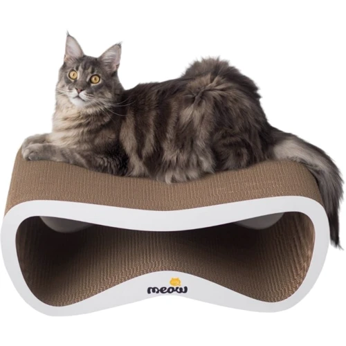 Когтеточка дряпка-лежанка для кошек Say Meow Grace Max 67x27x35 см (8040190103009)