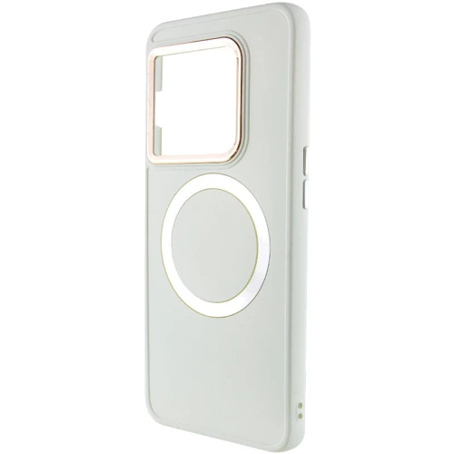 Чохол для телефона TPU Case Bonbon Metal Style with MagSafe White for OnePlus 10 Pro: Тип накладка на задню частину