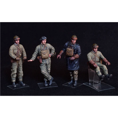 Збірна модель MiniArt MA35267 Польський танковий екіпаж: Масштаб 1:35