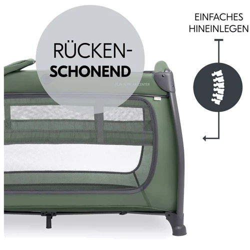 Детский манеж-кроватка Hauck Play N Relax Green (60015-3)