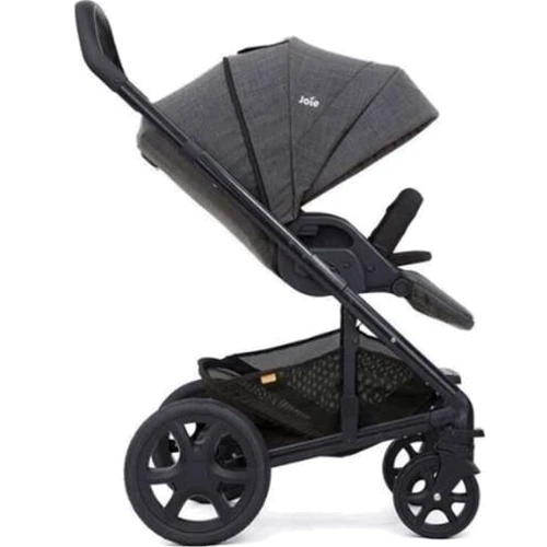 Универсальная коляска 2 в 1 Joie CHROME DLX Pavement, серый (S1201KAPAV000): Возможность установки люльки есть