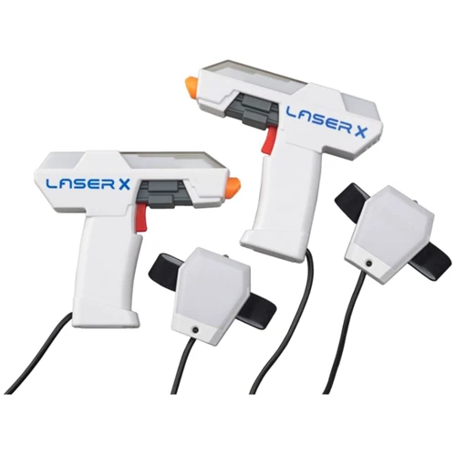 Ігровий набір для лазерних боїв - Laser X Міні Для Двох Гравців (2 бластера, 2 мішені) (88053)