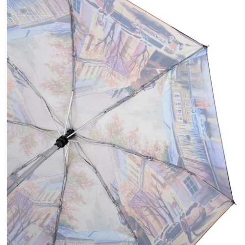 Парасолька жіночий автомат Magic Rain різнокольоровий (ZMR49224-6): Фасон Складаний (4 складання)