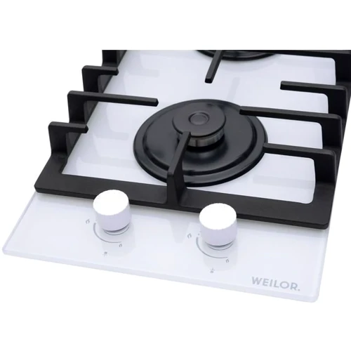 Варочная поверхность WEILOR GG 306 WH: Рабочая поверхность стекло (закаленное)