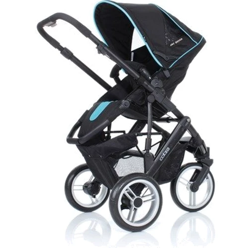 Универсальная коляска (2-в-1) ABC Design Cobra Turquoise-Black (3882/212): Возможность установки люльки есть
