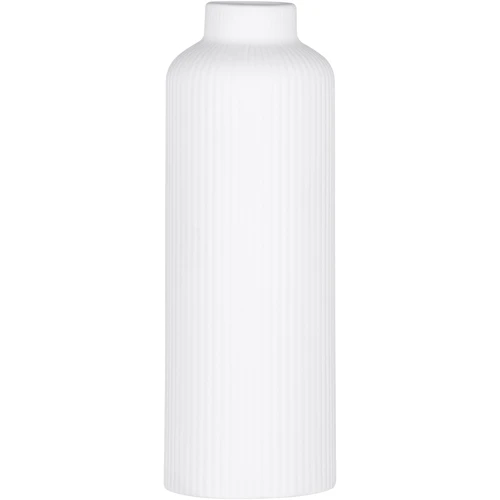 Ваза Ardesto Liguria 8х22.7 см біла (AR3803W)