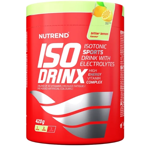Изотоник Nutrend ISODRINX 420 g / 12 servings / bitter lemon