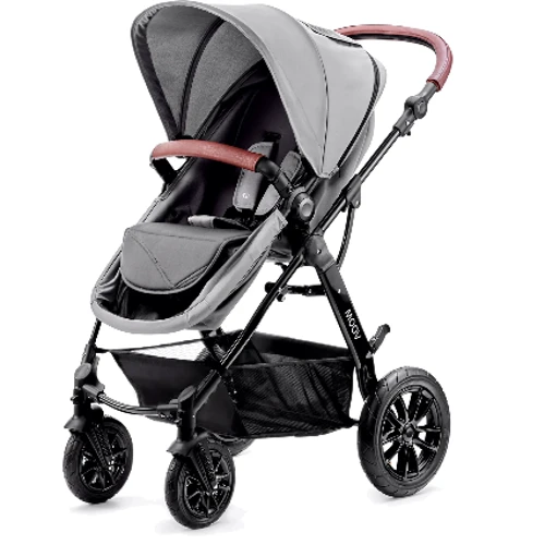 Универсальная коляска 3 в 1 Kinderkraft Moov Gray (KKWMOOVGRY00NC): Возможность установки люльки есть