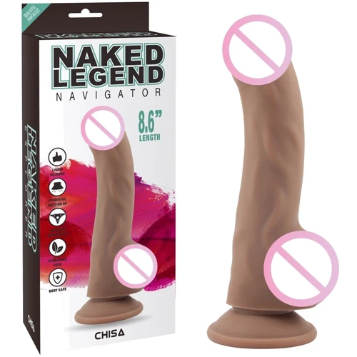 Фаллоимитатор Chisa Naked Legend Navigato 8.6" Brown