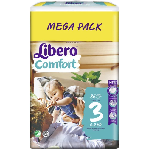 Libero Comfort 3 (5-9кг) (86) NEW: Стать дитини унісекс