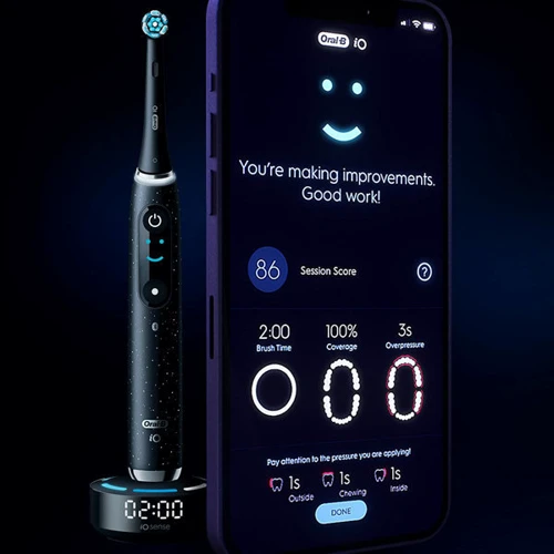 Зубная щетка Oral-B iO Series 10 Cosmic Black фото 6