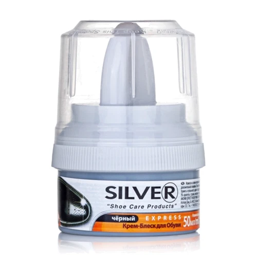 Крем-блеск Silver 50 мл Черный (8690757001096)