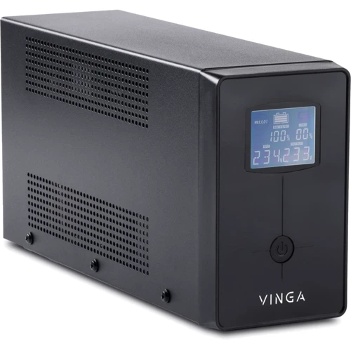 Vinga LCD 1500VA metal case (VPC-1500PRM3) (VPC-1500PRM3): Призначення Для будинку, для серверів, Для комп'ютера