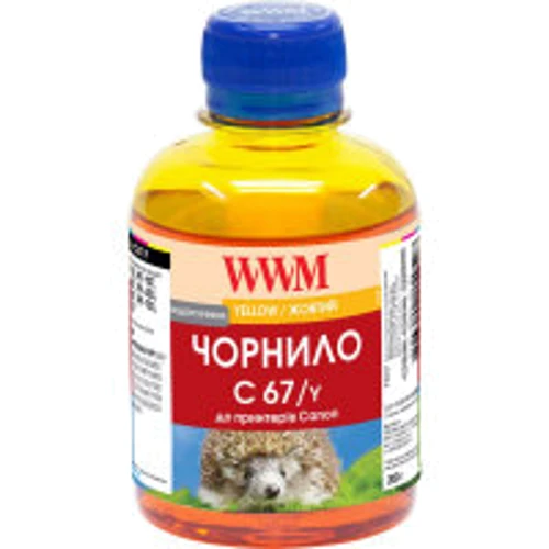 Чернила WWM Canon IPF-107 200г Yellow IPF-107Y (C67/Y)