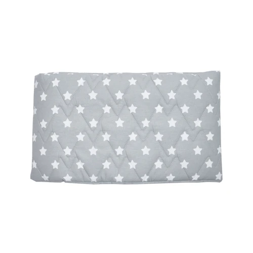Бампер Twins Premium 200 Stars стеганный grey серый (2027-P200-10S)