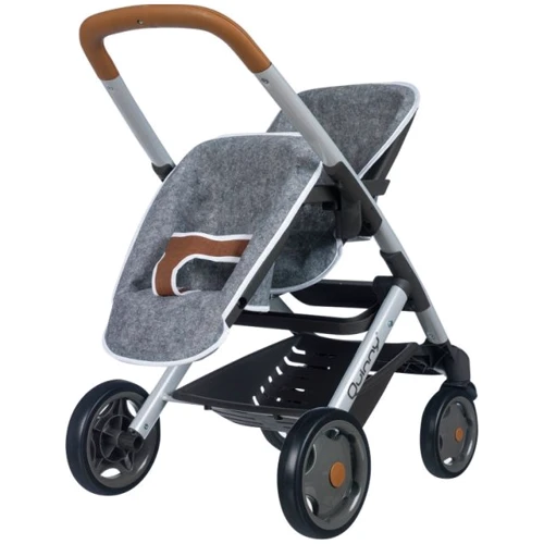 Візок Smoby Maxi-Cosi & Quinny для близнюків Графіт (253204): Колір серый