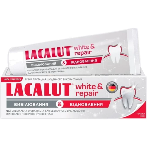 Lacalut white and repair Зубная паста 75 ml