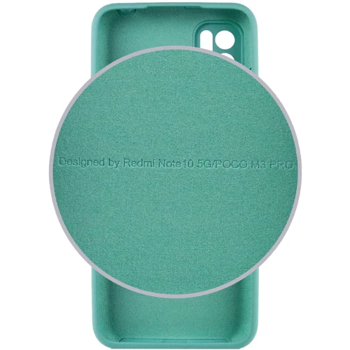 Чохол для телефона Mobile Case Silicone Cover Shield Camera Ice Blue для Xiaomi Redmi Note 10 5G / Poco M3 Pro / Poco M3 Pro 5G: Тип накладка на задню частину