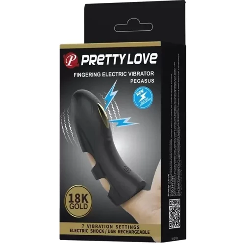 Клиторальный стимулятор на палец Pretty Love - PEGASUS Fingering Electric Vibrator, BI-014784