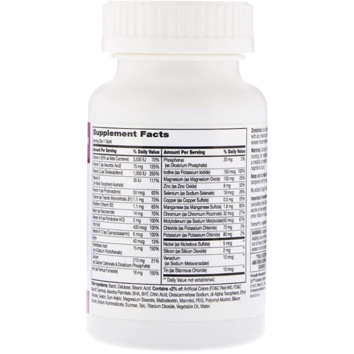 21st Century Sentry Multivitamin & Multimineral Supplement Women 120tablets: Тип мультивітаміни
