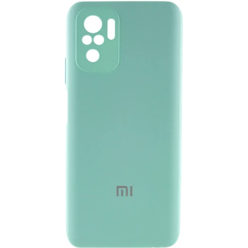 Чехол для телефонов Mobile Case Silicone Cover Shield Camera Ice Blue for Xiaomi Redmi Note 10 / Note 10s