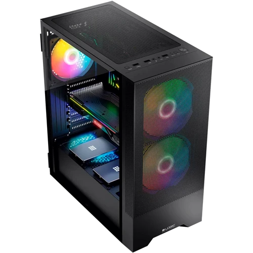Корпус Logic concept ARYA MESH+GLASS ARGB fans 2x140mm+1x120mm BLACK (AT-ARYA-10-000000-0002): Назначение игровой