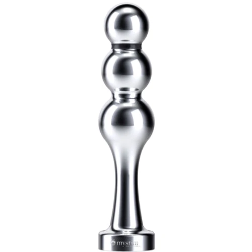 Bold Boris Kugeldildo анальная пробка с электростимуляцией, 14x3.2 см