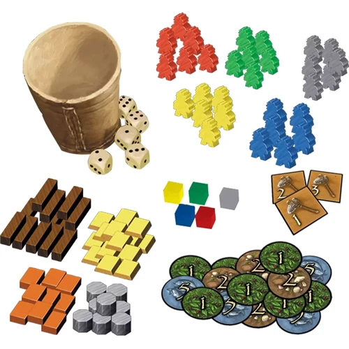 Настольная игра Z-Man Games Stone Age - EN НА АНГЛИЙСКОМ ЯЗЫКЕ: Возраст от 10-ти лет
