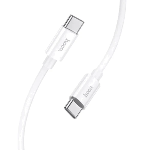 Кабель Hoco Cable USB-C to USB-C X87 2A 60W 1m White: Длина 1 м