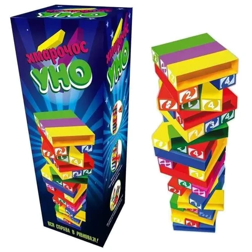 Настольная игра Strateg Уно Хмарочос (30253)