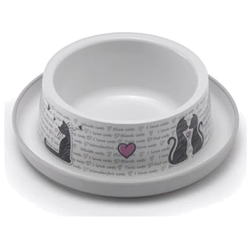 Миска Moderna Trendy Dinner №1 Cats in Love для кошек 350 мл 16см (43933)