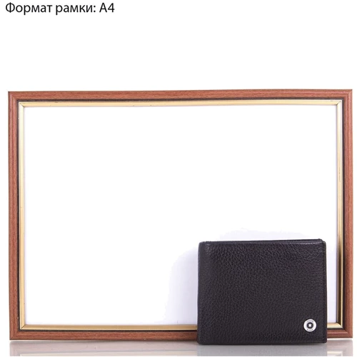 Мужской зажим для денег Karya черный (SHI0945-2FL): Формат кошелька Вертикальный