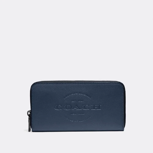 Мужской кошелек Coach синий (191202440517)