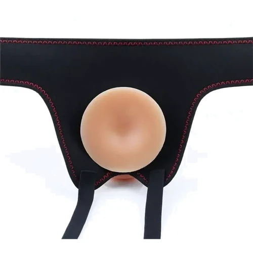 Cтрапон с вибрацией LoveToy Ingen Easy Strapon Set 7.5" With Balls