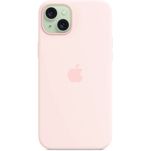 Чехол для iPhone Apple iPhone 15 Plus Silicone Case with MagSafe - Light Pink (MXQV3ZM/A): Тип чехла накладка на заднюю часть