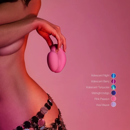 Виброяйцо с вакуумной клиторальной стимуляцией Love To Love Wonderlover Pink Passion