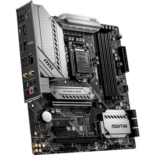 MSI MAG B460M MORTAR WIFI: Разъемы на плате M.2, SATA 3.0