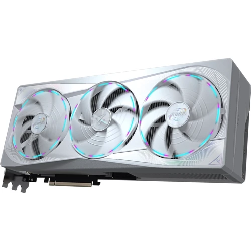 Видеокарта GIGABYTE Nvidia GeForce RTX 5080 AORUS MASTER ICE 16G (GV-N5080AORUSM ICE-16GD) UA: Исполнение Четырехслотовое
